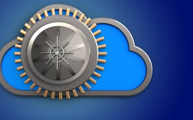  kasa kapısı ile bulut 