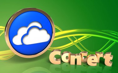 bulutlar üzerinde arka plan resmi