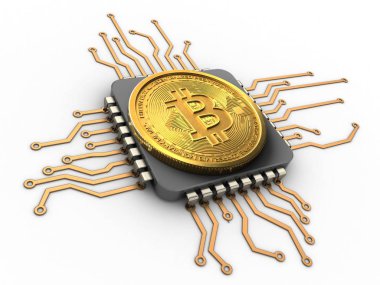  bitcoin arka plan üzerinde gösterimi