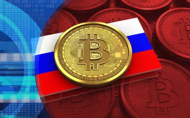 bitcoin arka plan üzerinde gösterimi