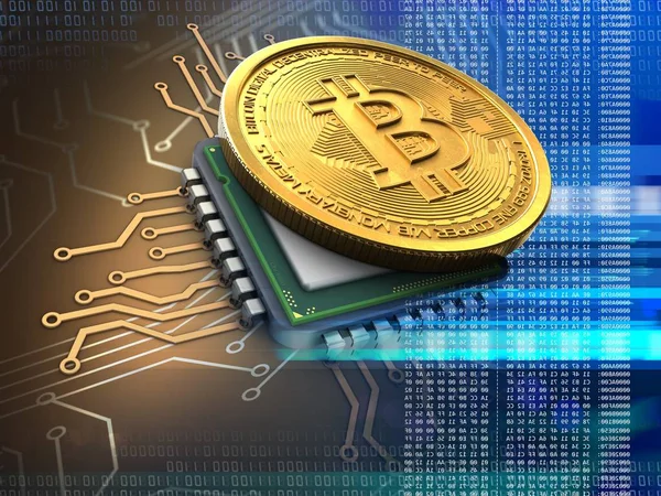  bitcoin arka plan üzerinde gösterimi