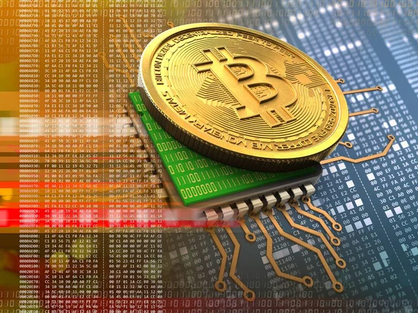  bitcoin arka plan üzerinde gösterimi