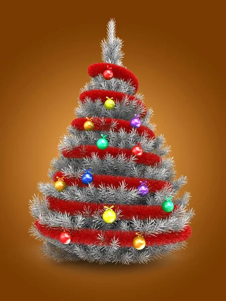  Gümüş Noel ağacı 