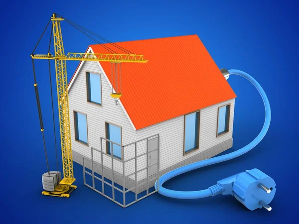 ev kırmızı çatı 