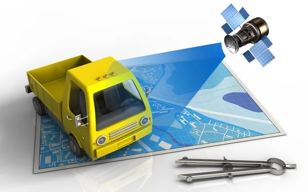 mavi harita gösterimi