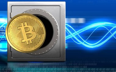 metal güvenli illüstrasyon