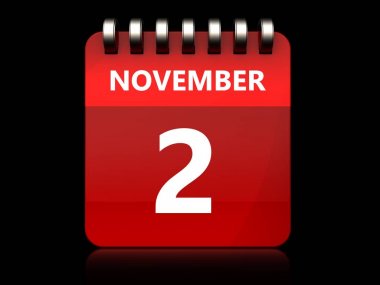  Kasım takvim gösteren resim 