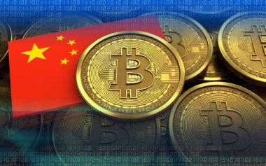 bitcoin arka plan üzerinde gösterimi 