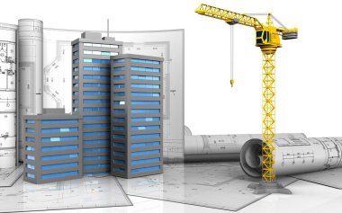  Şehir binaları gösteren resim