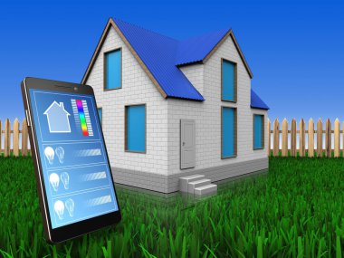  ev telefonu uygulaması ile