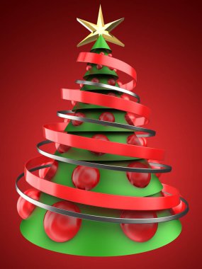 Noel ağacının gösterimi