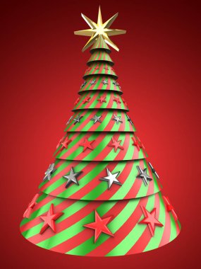 Noel ağacının gösterimi