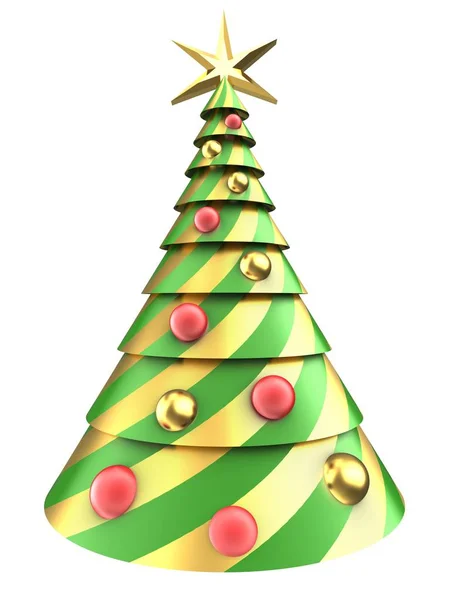 Abstract Christmas tree — Stock Photo, Image