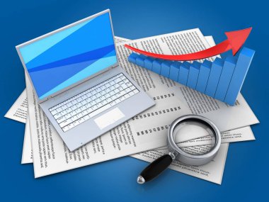 Kağıt arka plan üzerinde gösterimi 