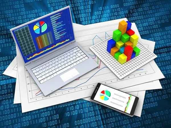 Diyagram kağıtları ve pc 