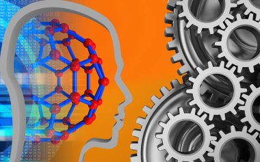 Moleküler yapısının resmini 