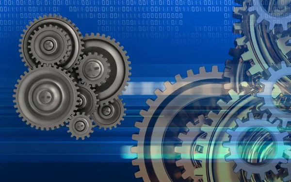 arka plan üzerinde dişli çizimi 