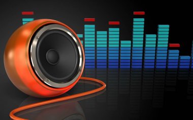 Turuncu hoparlör turuncu hoparlör