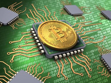  bitcoin arka plan üzerinde gösterimi