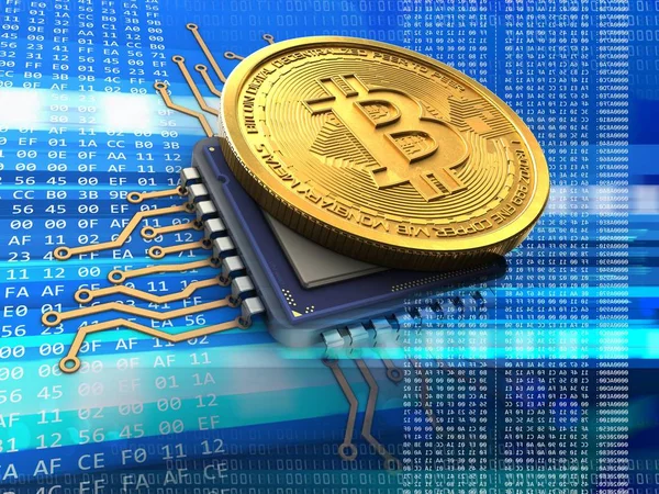  bitcoin arka plan üzerinde gösterimi