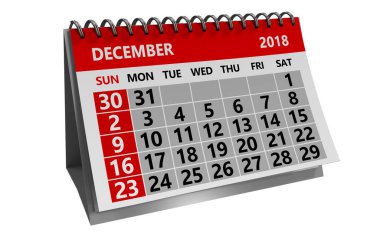 eşleştirir 2018 takvim