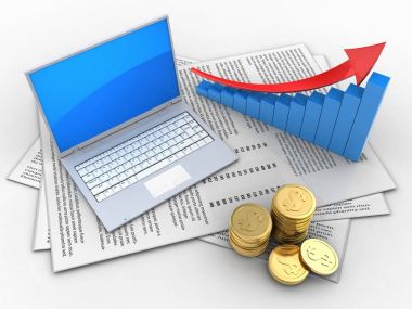  Kağıtları bilgisayarın çizimi 