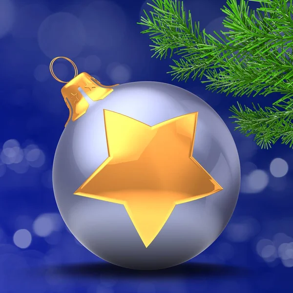 Illustration of Christmas tree — Stock Photo, Image