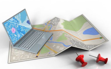 çizimi şehir haritası 