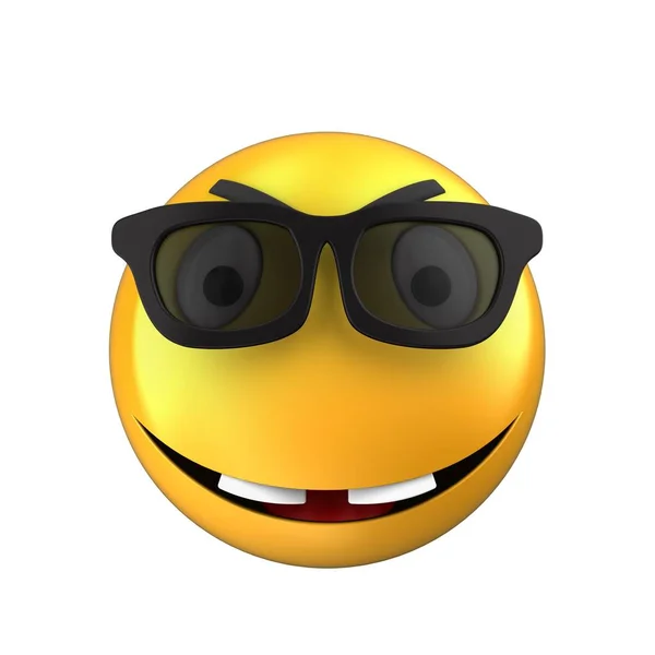 Illustration of  emoticon smile — Stock Photo, Image