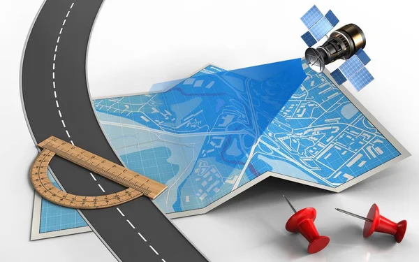 çizimi şehir haritası 