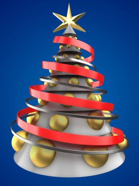  Beyaz Noel Ağacı