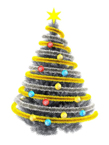 Metalik Noel ağacı