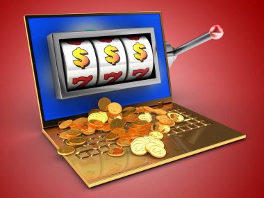  Altın bilgisayar çizimi