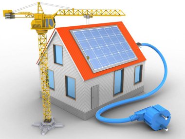 ev kırmızı çatı 