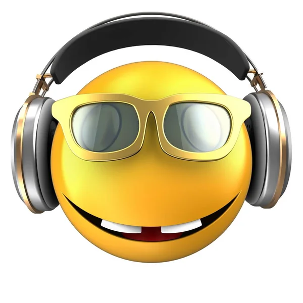 Illustration of  emoticon smile — Stock Photo, Image