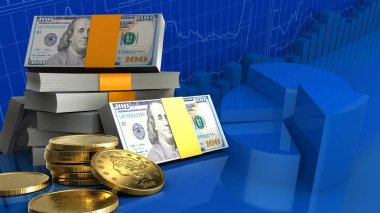 dolar yığını çizimi