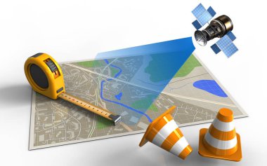  harita illüstrasyon bir hükümdar ile 