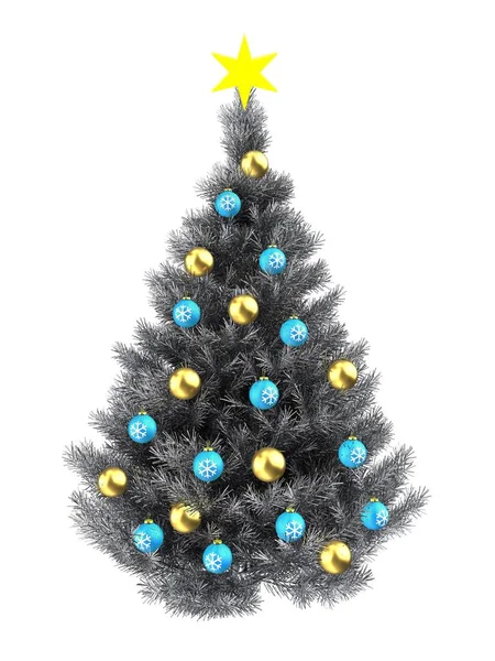 Metalik Noel ağacı