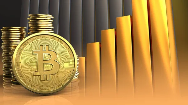 sikke üzerinde altın grafikleri