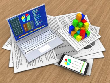  belgeleri arka plan üzerinde gösterimi