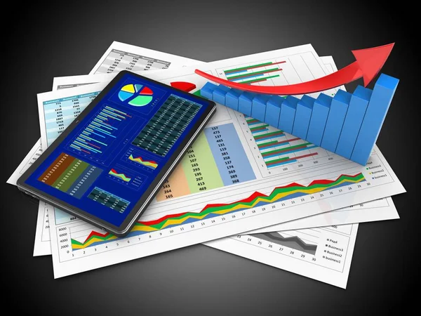 illüstrasyon iş belgelerinin