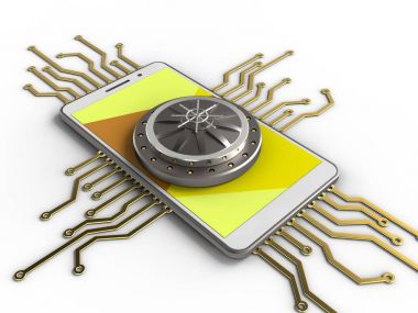 Beyaz telefon resmi