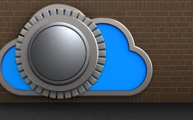 bulut kasa kapı boş şablon