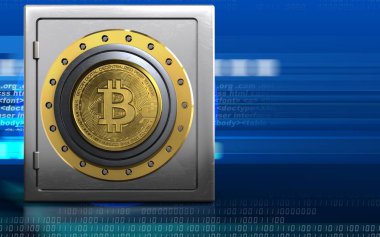 metal güvenli illüstrasyon