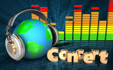 konser işaret ses spektrum