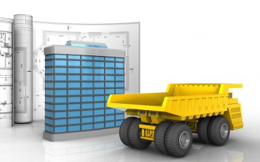 Çizimlerle bina genel