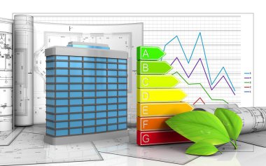 Çizimlerle bina genel