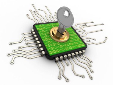 bilgisayar arka plan üzerinde gösterimi