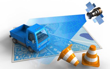 mavi harita gösterimi