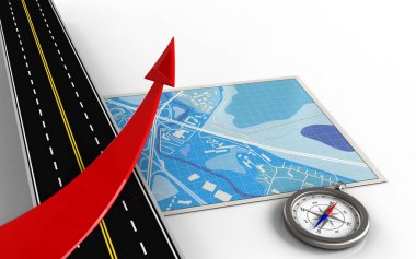 mavi harita gösterimi